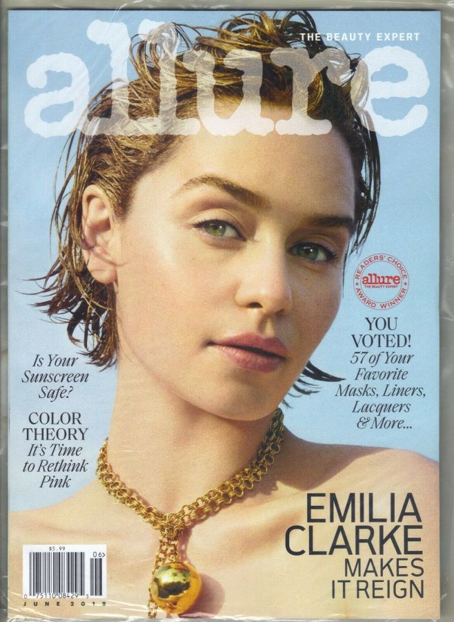 ALLURE USA magazine side cover  June 2019