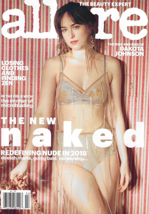 ALLURE USA magazine side cover  February 2018