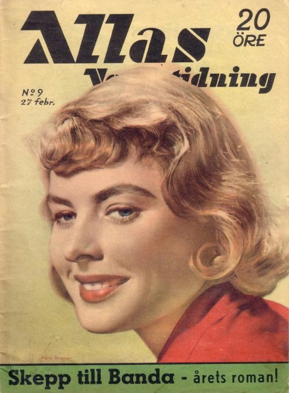 ALLAS VECKOTIDNING magazine side cover Issue 9 27 February 1947