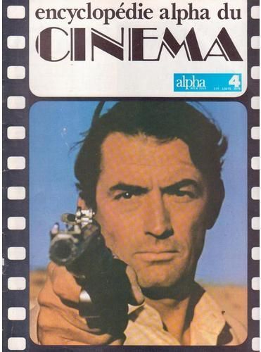 ENCYCLOPEDIE ALPHA DU CINEMA magazine side cover Issue 4  1976