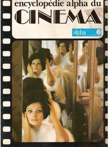 ENCYCLOPEDIE ALPHA DU CINEMA magazine side cover Issue 6  1976