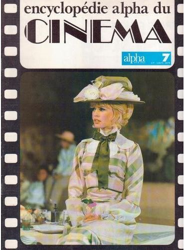 ENCYCLOPEDIE ALPHA DU CINEMA magazine side cover Issue 7  1976
