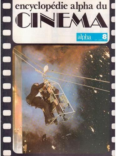 ENCYCLOPEDIE ALPHA DU CINEMA magazine side cover Issue 8  1976