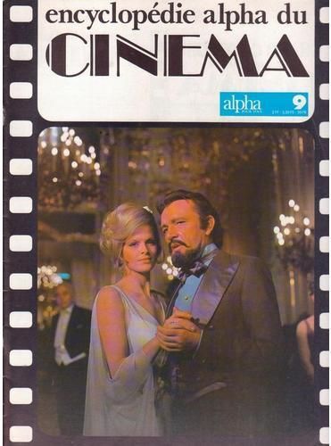 ENCYCLOPEDIE ALPHA DU CINEMA magazine side cover Issue 9  1976