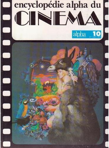 ENCYCLOPEDIE ALPHA DU CINEMA magazine side cover Issue 10  1976