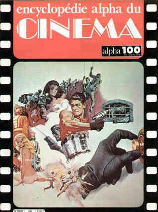 ENCYCLOPEDIE ALPHA DU CINEMA magazine side cover Issue 100 4 January 1978