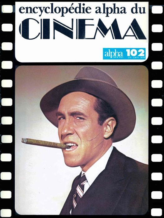 ENCYCLOPEDIE ALPHA DU CINEMA magazine side cover Issue 102 18 January 1978