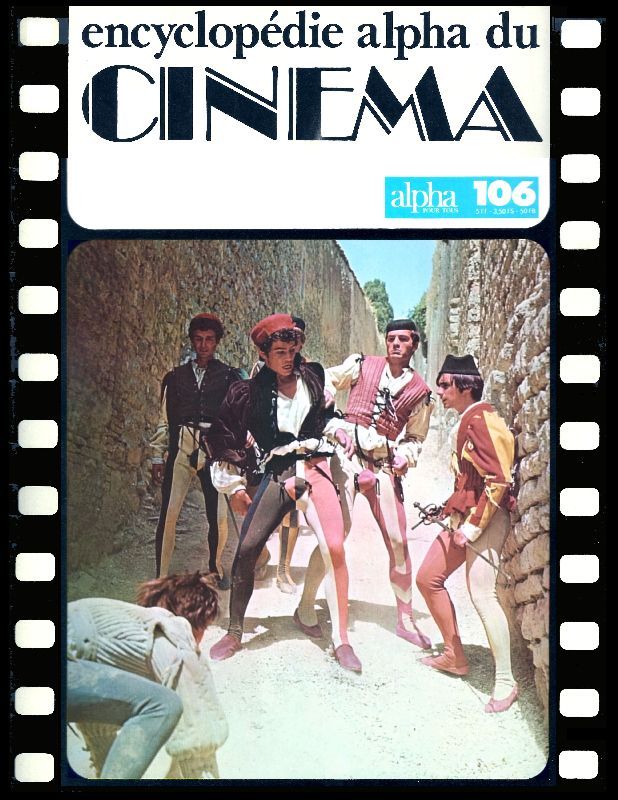 ENCYCLOPEDIE ALPHA DU CINEMA magazine side cover Issue 106  1978