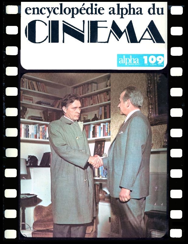 ENCYCLOPEDIE ALPHA DU CINEMA magazine side cover Issue 109  1978