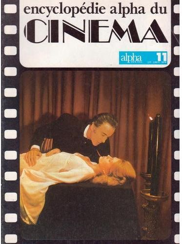 ENCYCLOPEDIE ALPHA DU CINEMA magazine side cover Issue 11  1976