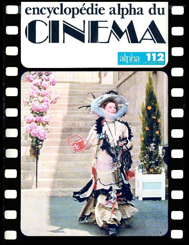 ENCYCLOPEDIE ALPHA DU CINEMA magazine side cover Issue 112  1978