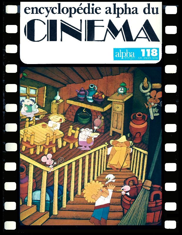 ENCYCLOPEDIE ALPHA DU CINEMA magazine side cover Issue 118  1978