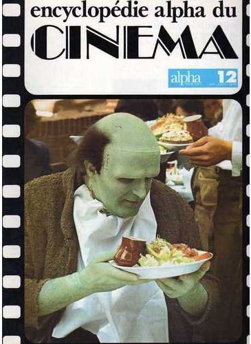 ENCYCLOPEDIE ALPHA DU CINEMA magazine side cover Issue 12  1976