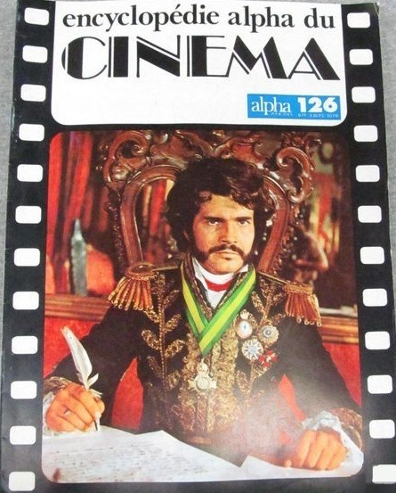 ENCYCLOPEDIE ALPHA DU CINEMA magazine side cover Issue 126 July 1978