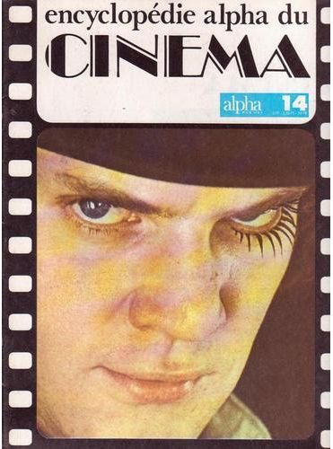 ENCYCLOPEDIE ALPHA DU CINEMA magazine side cover Issue 14  1976