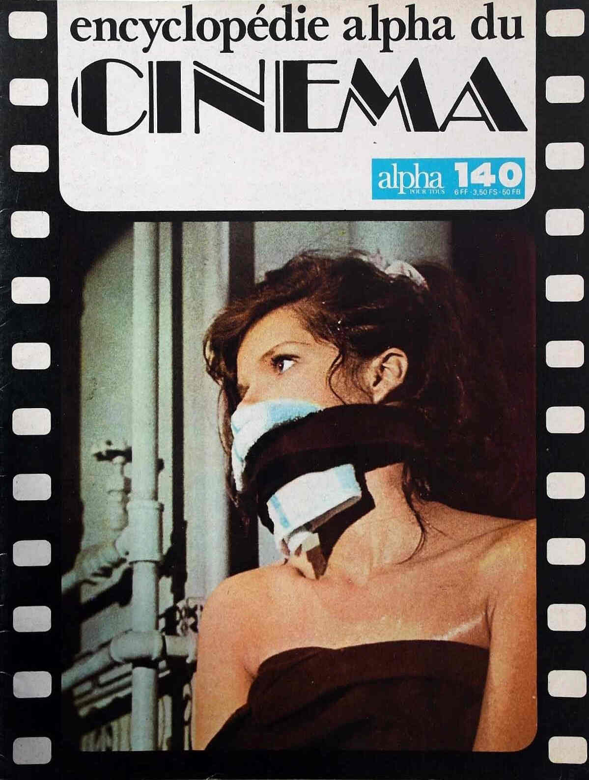 ENCYCLOPEDIE ALPHA DU CINEMA magazine side cover Issue 140  1978