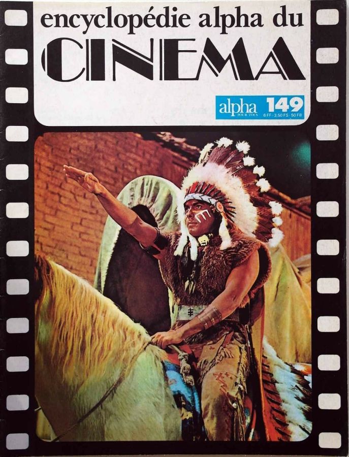 ENCYCLOPEDIE ALPHA DU CINEMA magazine side cover Issue 149  1978