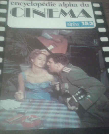 ENCYCLOPEDIE ALPHA DU CINEMA magazine side cover Issue 153  1978