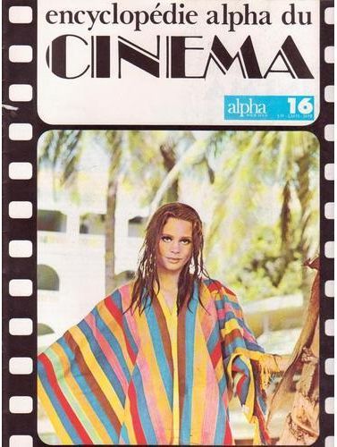 ENCYCLOPEDIE ALPHA DU CINEMA magazine side cover Issue 16  1976
