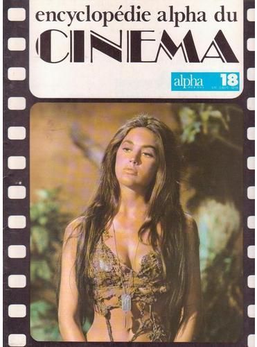ENCYCLOPEDIE ALPHA DU CINEMA magazine side cover Issue 18  1976