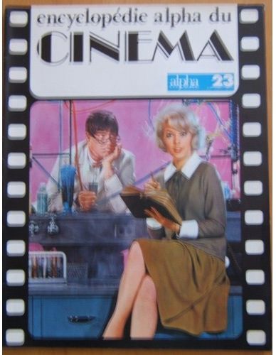 ENCYCLOPEDIE ALPHA DU CINEMA magazine side cover Issue 23  1976
