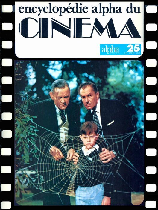 ENCYCLOPEDIE ALPHA DU CINEMA magazine side cover Issue 25 30 June 1976