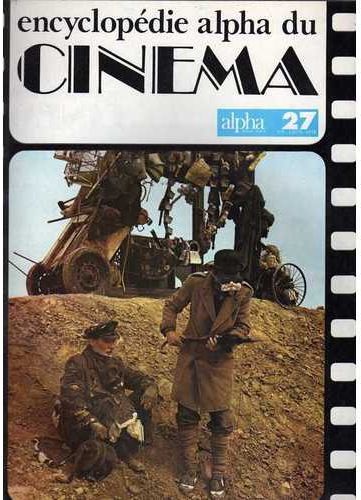 ENCYCLOPEDIE ALPHA DU CINEMA magazine side cover Issue 27  1976