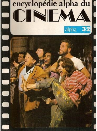 ENCYCLOPEDIE ALPHA DU CINEMA magazine side cover Issue 32  1976