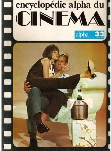 ENCYCLOPEDIE ALPHA DU CINEMA magazine side cover Issue 33  1976
