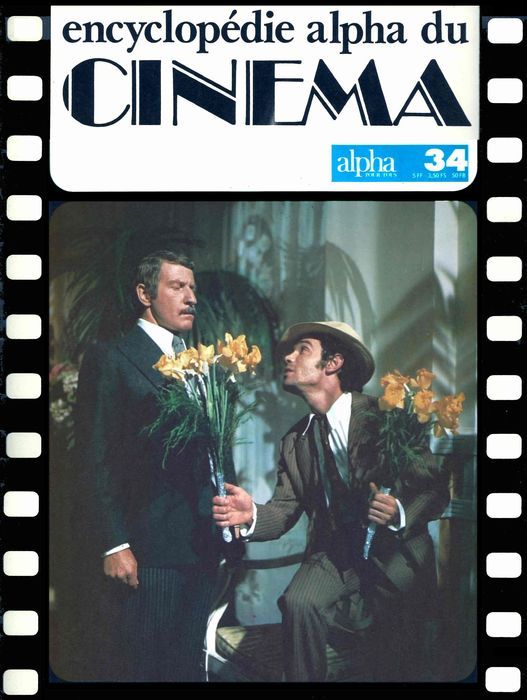 ENCYCLOPEDIE ALPHA DU CINEMA magazine side cover Issue 34 15 September 1976