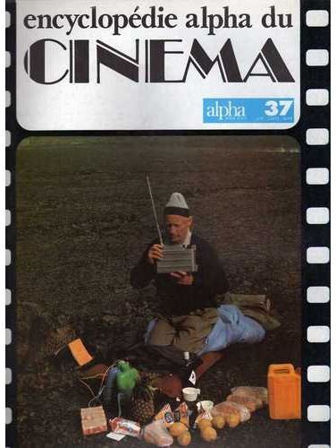 ENCYCLOPEDIE ALPHA DU CINEMA magazine side cover Issue 37  1976