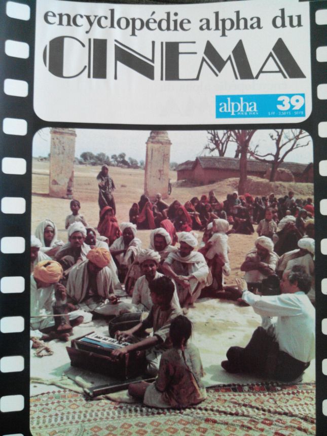 ENCYCLOPEDIE ALPHA DU CINEMA magazine side cover Issue 39  1976