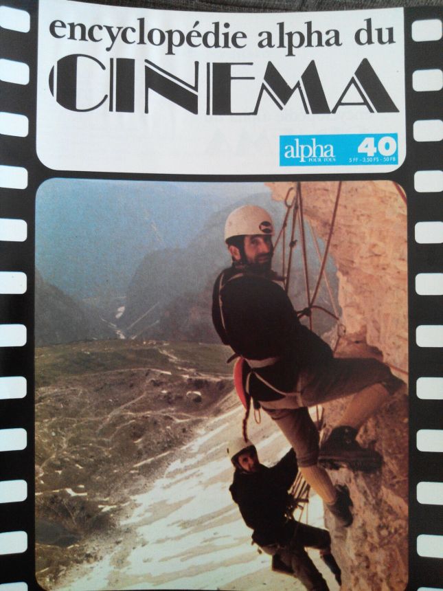 ENCYCLOPEDIE ALPHA DU CINEMA magazine side cover Issue 40 3 October 1976