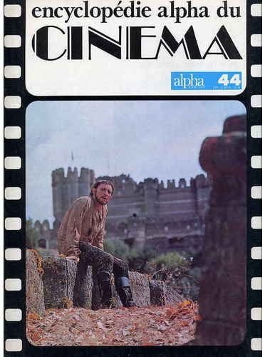 ENCYCLOPEDIE ALPHA DU CINEMA magazine side cover Issue 44 24 November 1976
