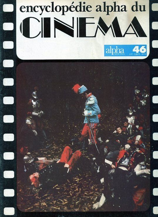 ENCYCLOPEDIE ALPHA DU CINEMA magazine side cover Issue 46 8 December 1976