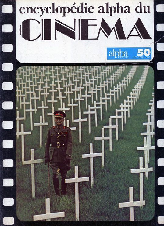 ENCYCLOPEDIE ALPHA DU CINEMA magazine side cover Issue 50  1977