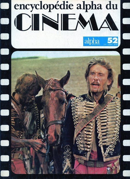 ENCYCLOPEDIE ALPHA DU CINEMA magazine side cover Issue 52  1977