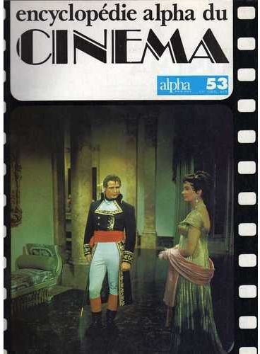 ENCYCLOPEDIE ALPHA DU CINEMA magazine side cover Issue 53  1977
