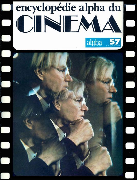 ENCYCLOPEDIE ALPHA DU CINEMA magazine side cover Issue 57 23 February 1977
