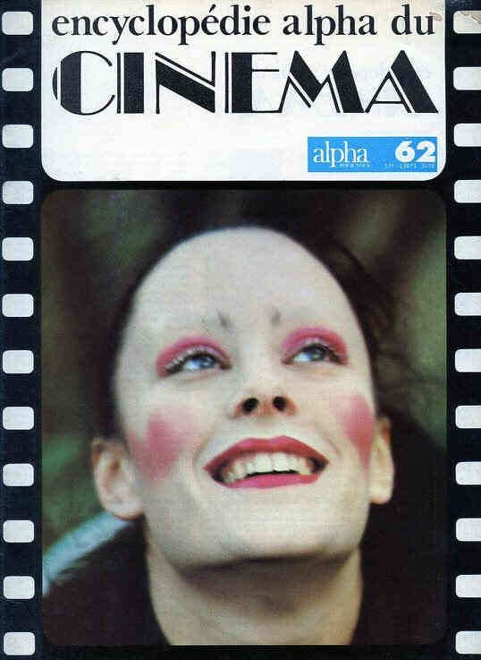 ENCYCLOPEDIE ALPHA DU CINEMA magazine side cover Issue 62  1977