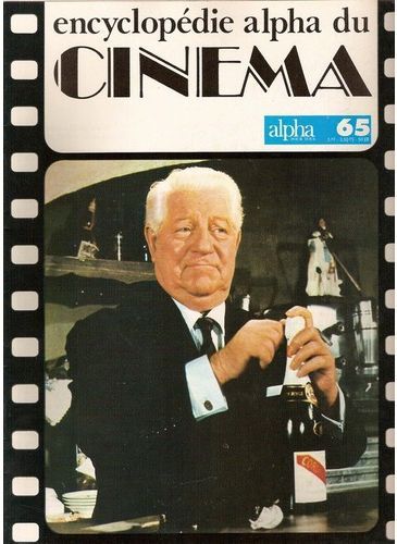ENCYCLOPEDIE ALPHA DU CINEMA magazine side cover Issue 65  1977
