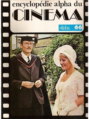 ENCYCLOPEDIE ALPHA DU CINEMA magazine side cover Issue 66  1977