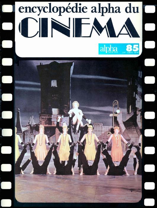 ENCYCLOPEDIE ALPHA DU CINEMA magazine side cover Issue 85 21 September 1977