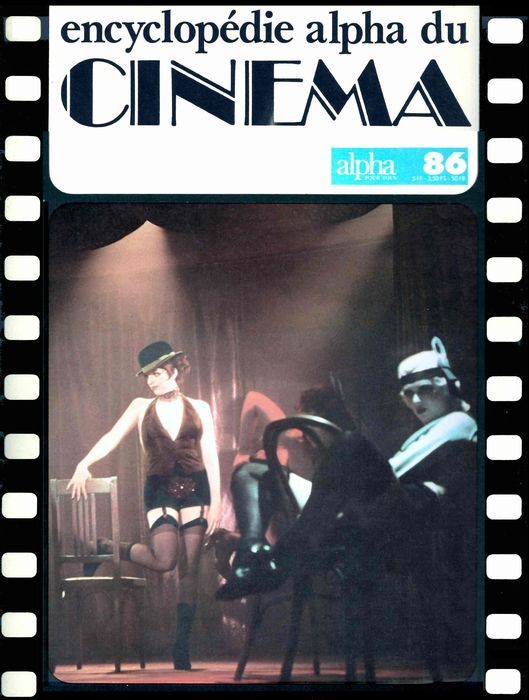ENCYCLOPEDIE ALPHA DU CINEMA magazine side cover Issue 86 28 September 1977