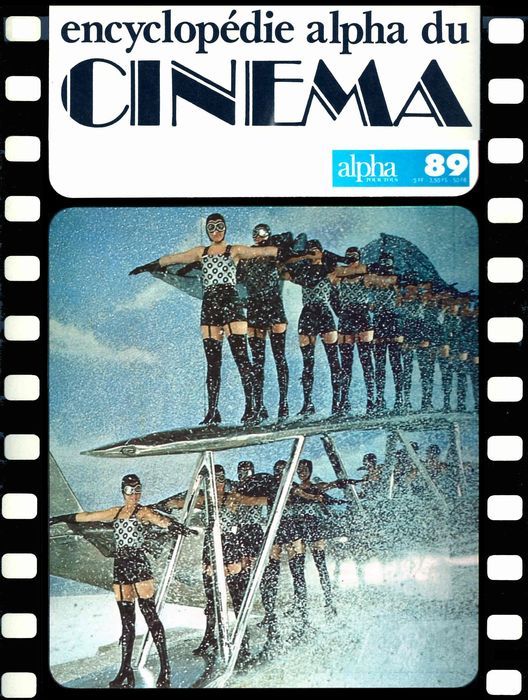 ENCYCLOPEDIE ALPHA DU CINEMA magazine side cover Issue 89 19 October 1977