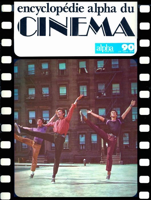 ENCYCLOPEDIE ALPHA DU CINEMA magazine side cover Issue 90 26 October 1977