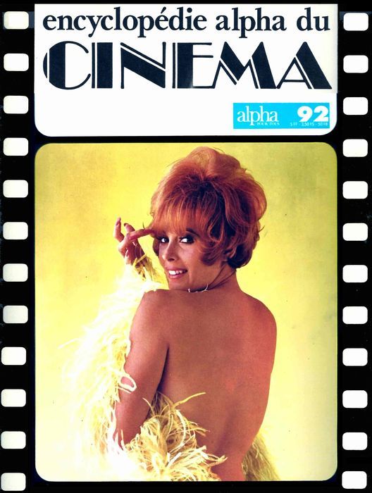 ENCYCLOPEDIE ALPHA DU CINEMA magazine side cover Issue 92 9 November 1977