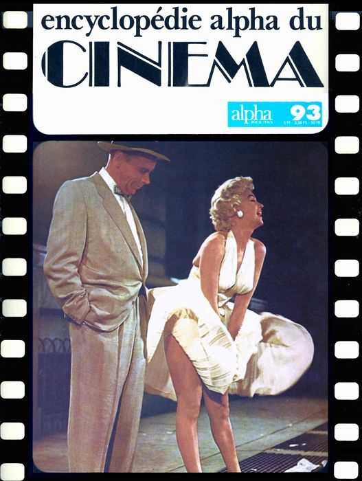 ENCYCLOPEDIE ALPHA DU CINEMA magazine side cover Issue 93 16 November 1977