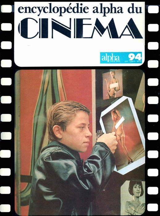 ENCYCLOPEDIE ALPHA DU CINEMA magazine side cover Issue 94 23 November 1977