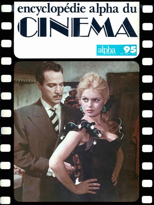 ENCYCLOPEDIE ALPHA DU CINEMA magazine side cover Issue 95 30 November 1977